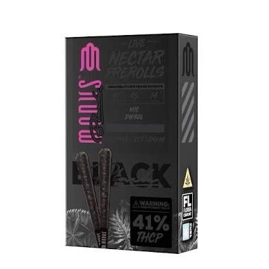 MODUS: 2000mg • 2ct 1gram Live Nectar Prerolls THCP: 41% - Now N’ Laterz HYBRID