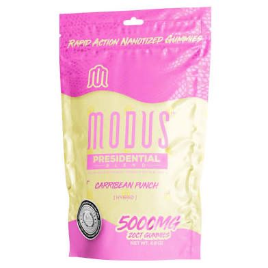 MODUS Presidential Blend: 5000mg Gummies - Carribean Punch HYBRID