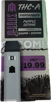 MODUS: 2gram Disposable THCa - Purple Octane INDICA
