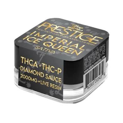 Hemp Living : Prestige THCa Liquid Diamond Live Resin - Imperial Ice Queen SATIVA