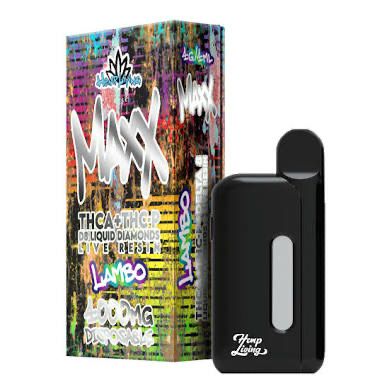Hemp Living: MAXX THCa - THCp Liquid Diamond 4000 Mg Disposable - Lambo SATIVA