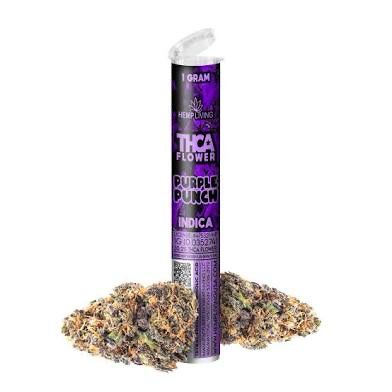 Hemp Living: THCa Pre-Roll 1g - Purple Punch INDICA