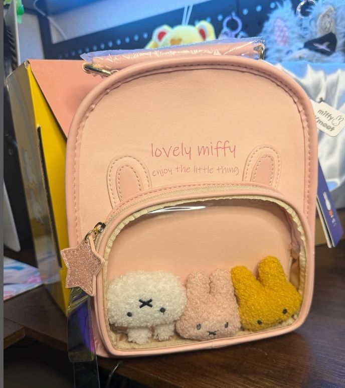 Miffy Pink Mini Backpack