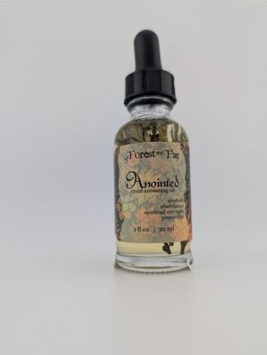 Ritual Anointing Oil for Wisdom &amp; Strength