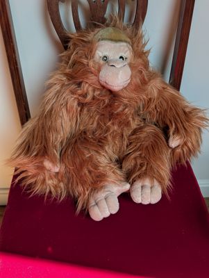 Ornaldo  Orangutan Monkey 19 Inch Stuffed  Plush