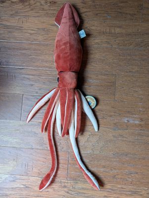 Shubert The Squid | 34 Inch Stuffed Animal Plush