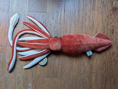 Shubert The Squid | 34 Inch Stuffed Animal Plush