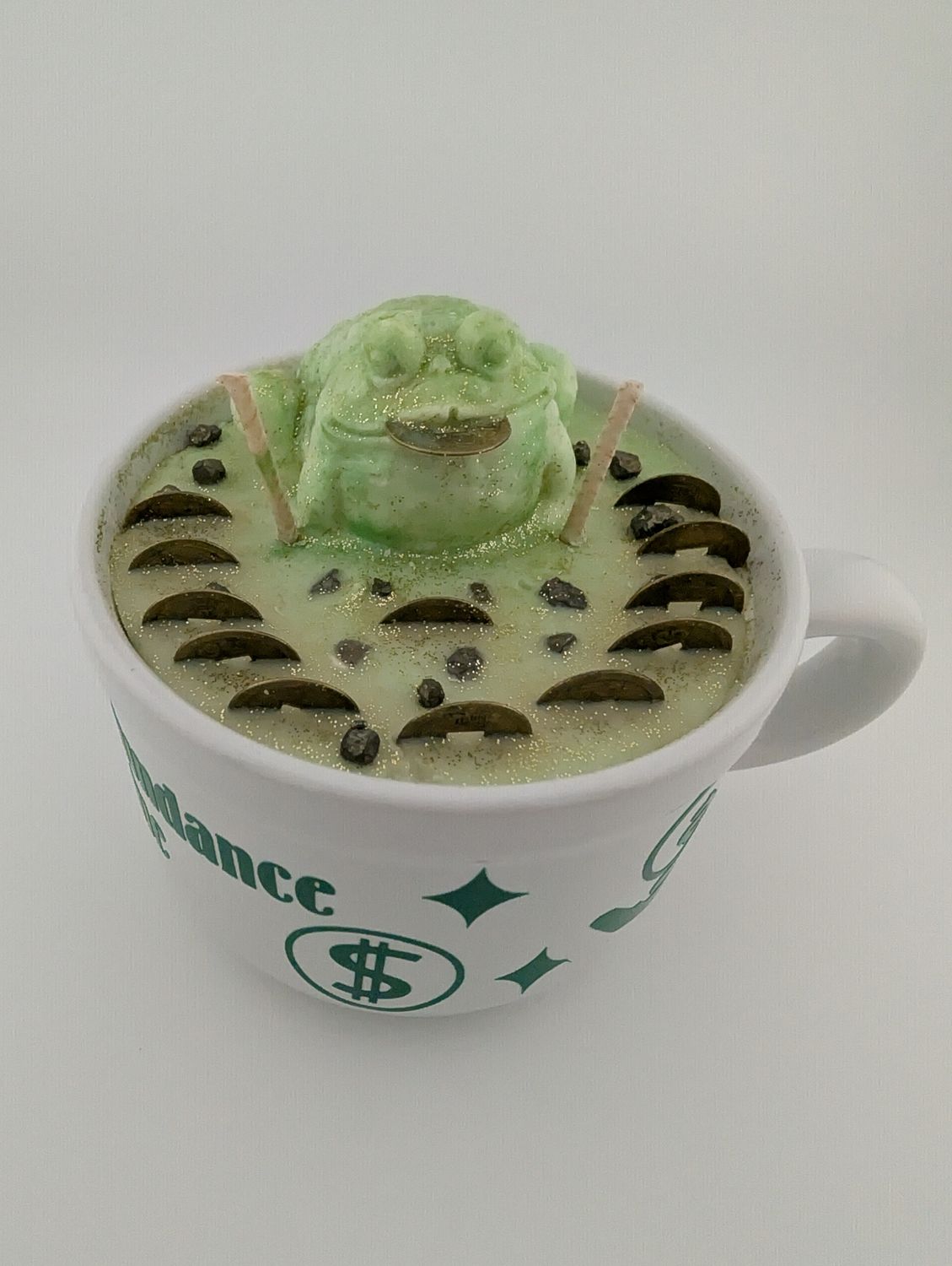 Money Abundance Candle, Big Mug