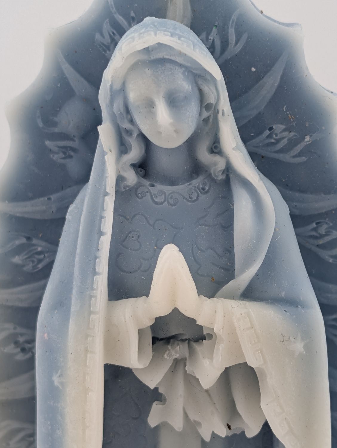 Candle Shape Virgin Mary
