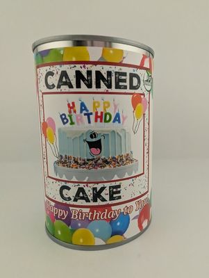 Canned Cake | Happy Birthday to You