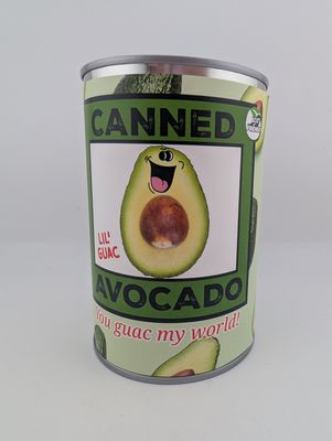 Lil' Guac the Canned Avocado