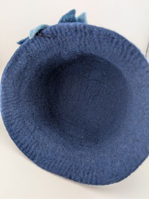 BLUE INTER FELTED HAT