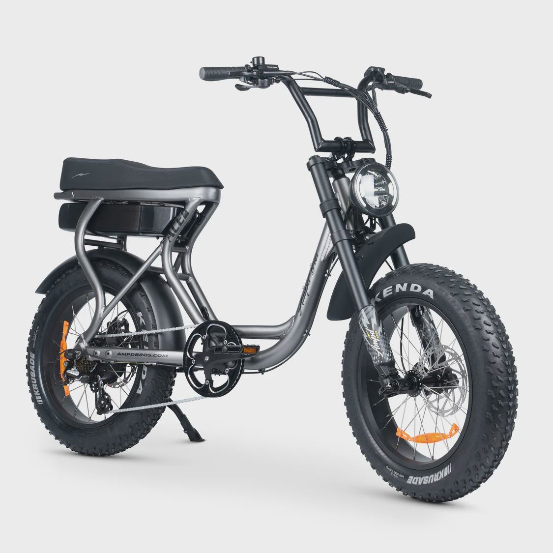 AMPD BROS ACE-S PLUS+ ELECTRIC BIKE, Colour: TITANIUM