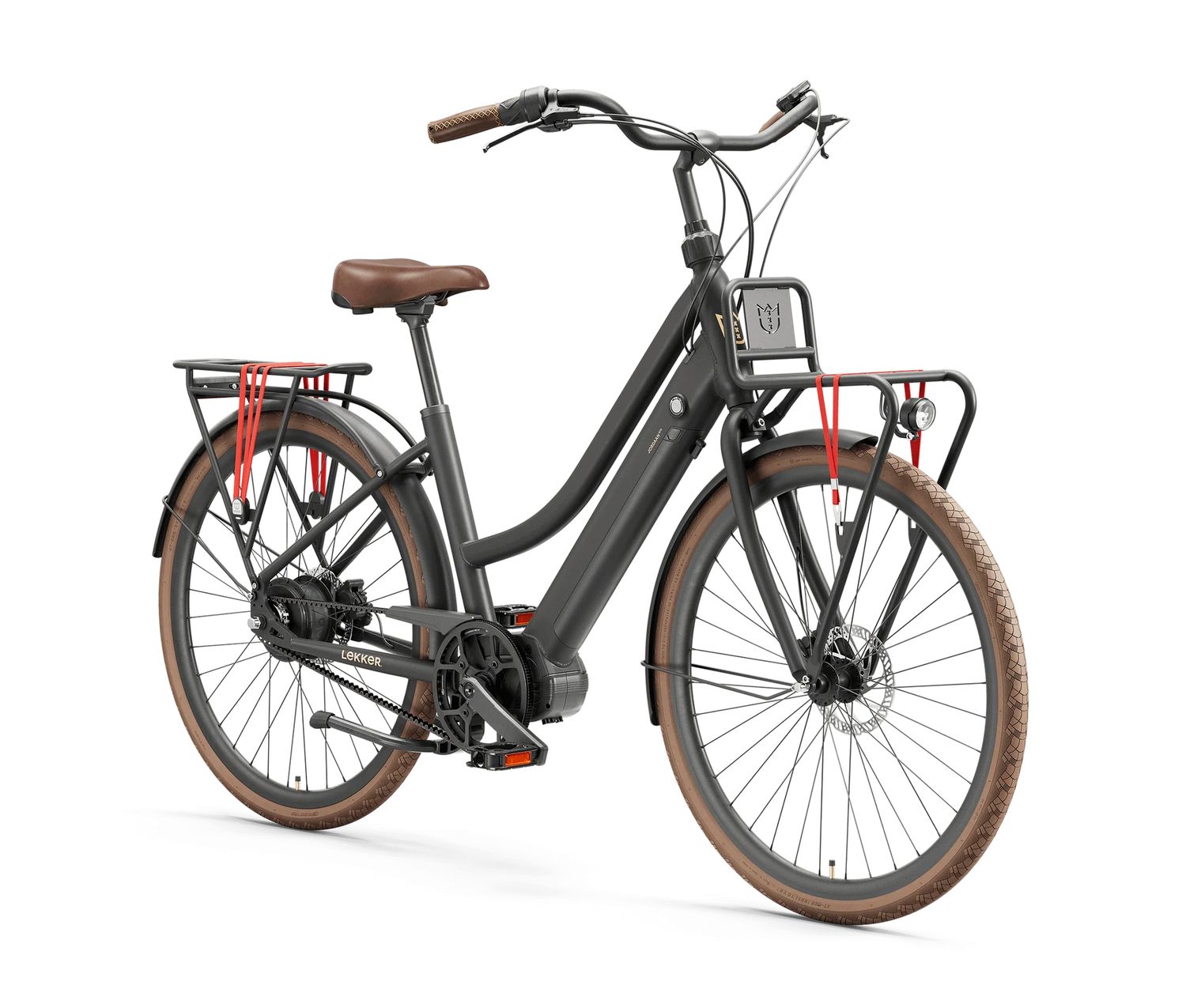 LEKKER JORDAAN URBAN 8SPD EBIKE, Colour: BLACK