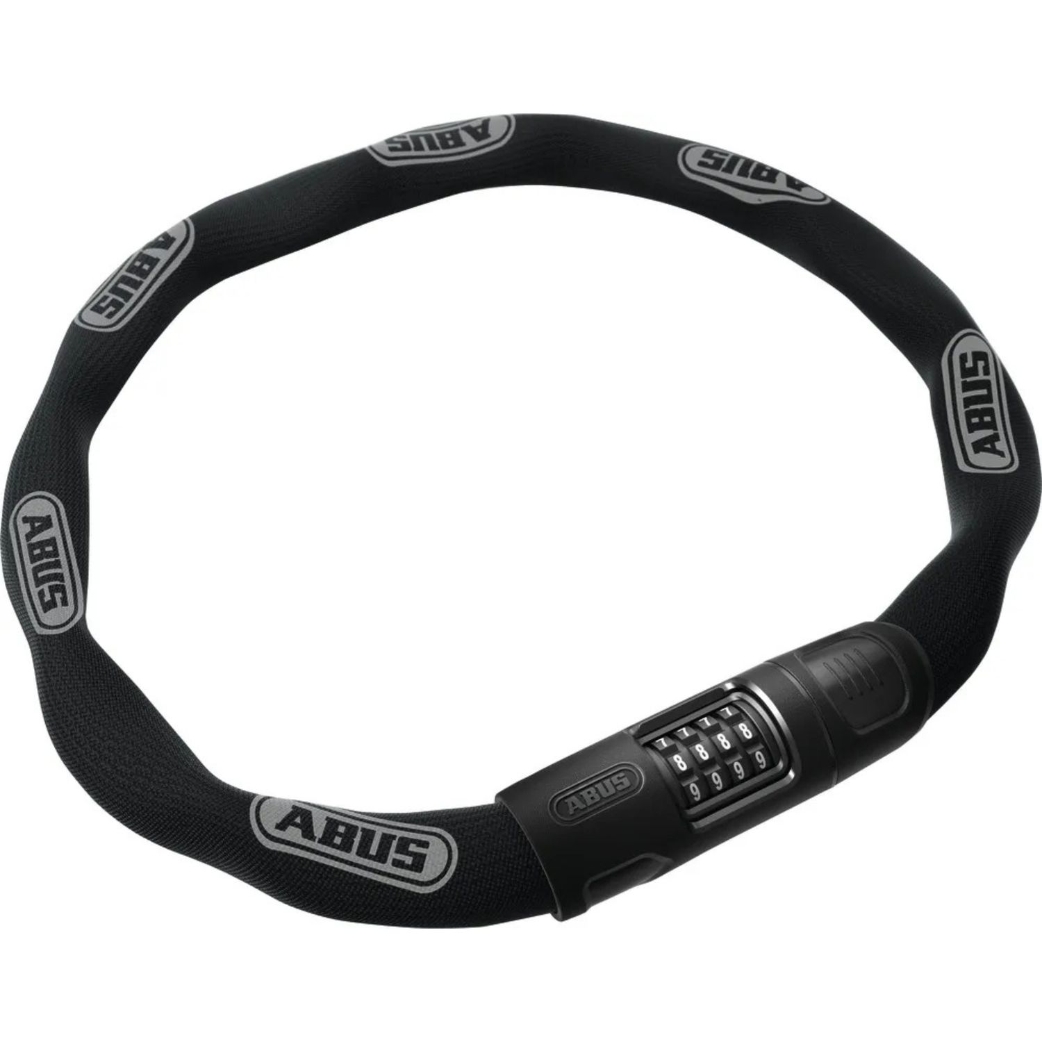 ABUS 8808 COMBO - 85CM - NO BRKT 8808 COMBO - NO BRACKET, Colour: Black, Size: 85cm