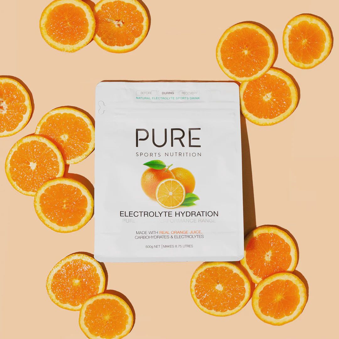 PURE ELECTROLYTE HYDRATION 500G, Colour: Orange