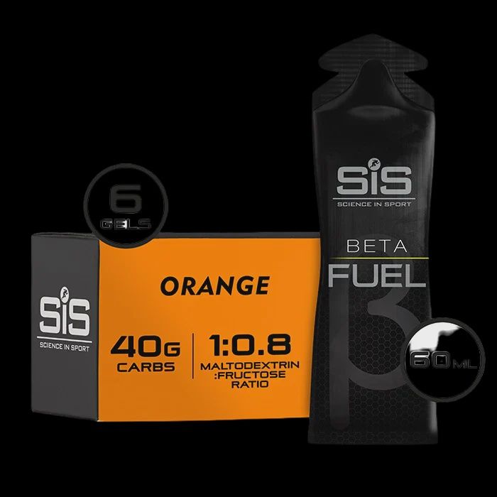SIS GEL BETA FUEL 60ML, Flavour: Orange