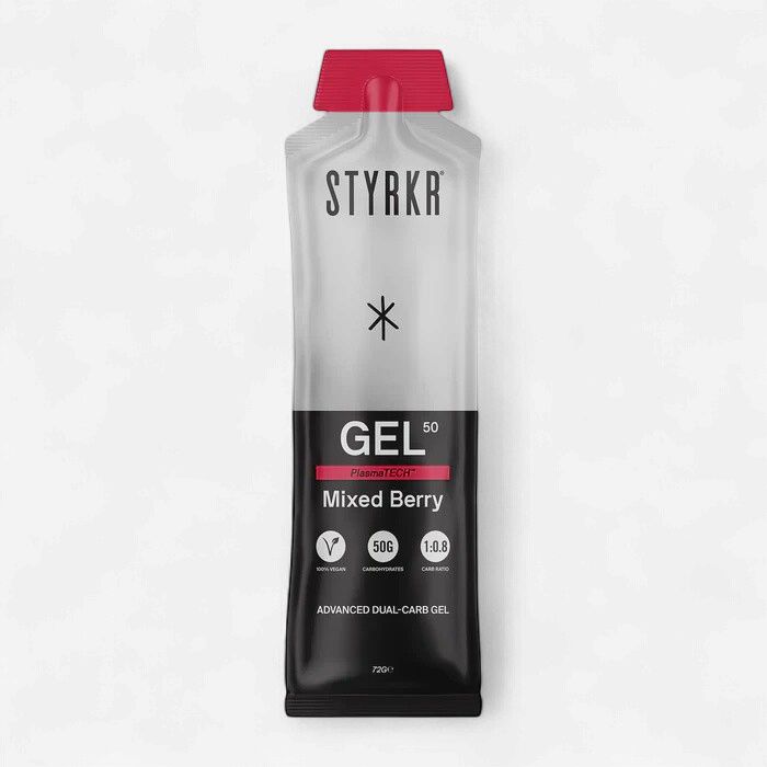STYRKR GEL50 DUAL-CARB ENERGY GEL