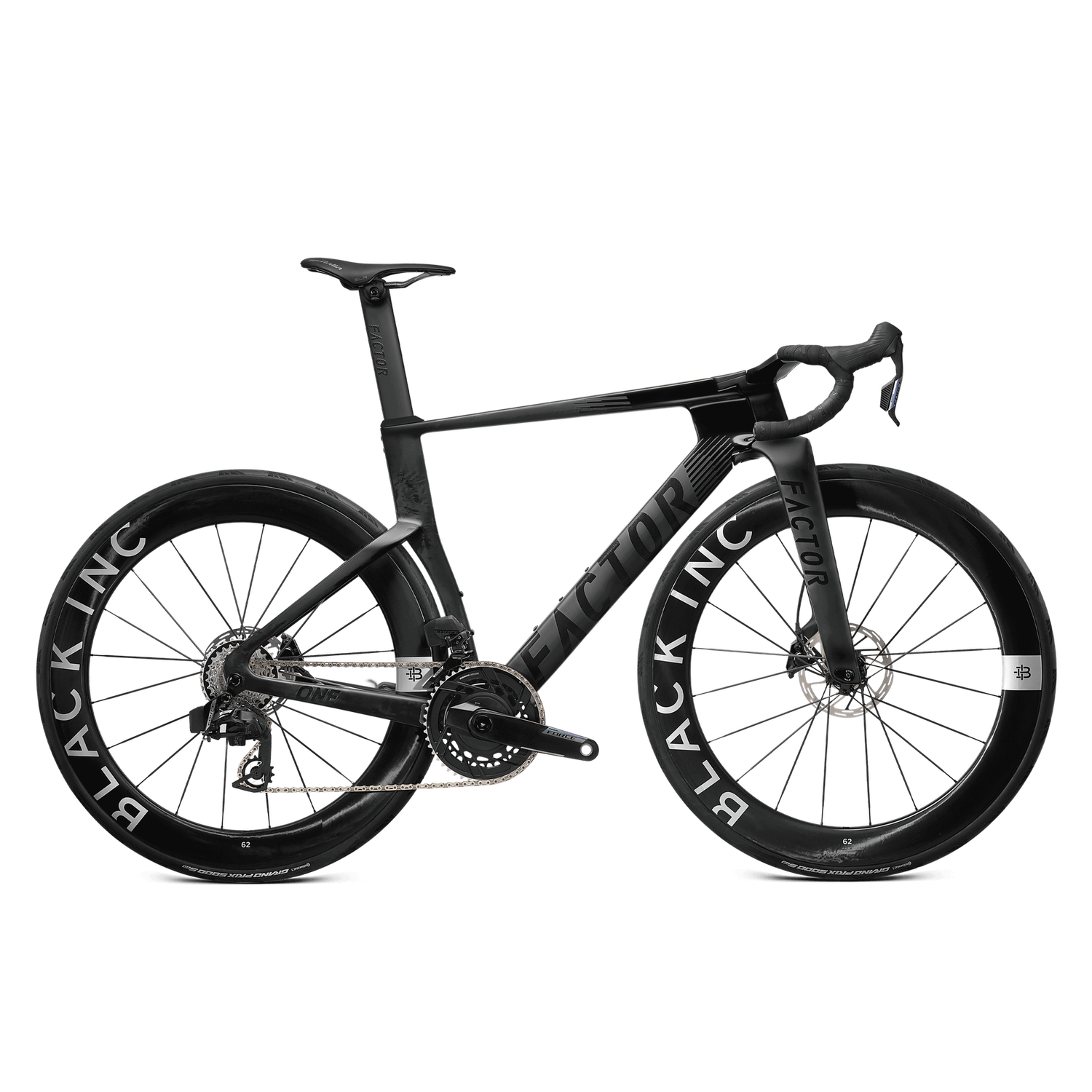 Factor ONE Sram Force w/ Power Meter, Colour: Onyx Black, Size: 47