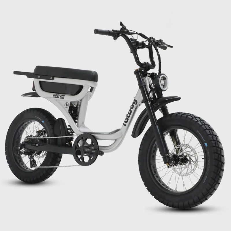 FATBOY THE HARLEM V3 EN15194 CERTIFIED, Colour: Brushed Alloy