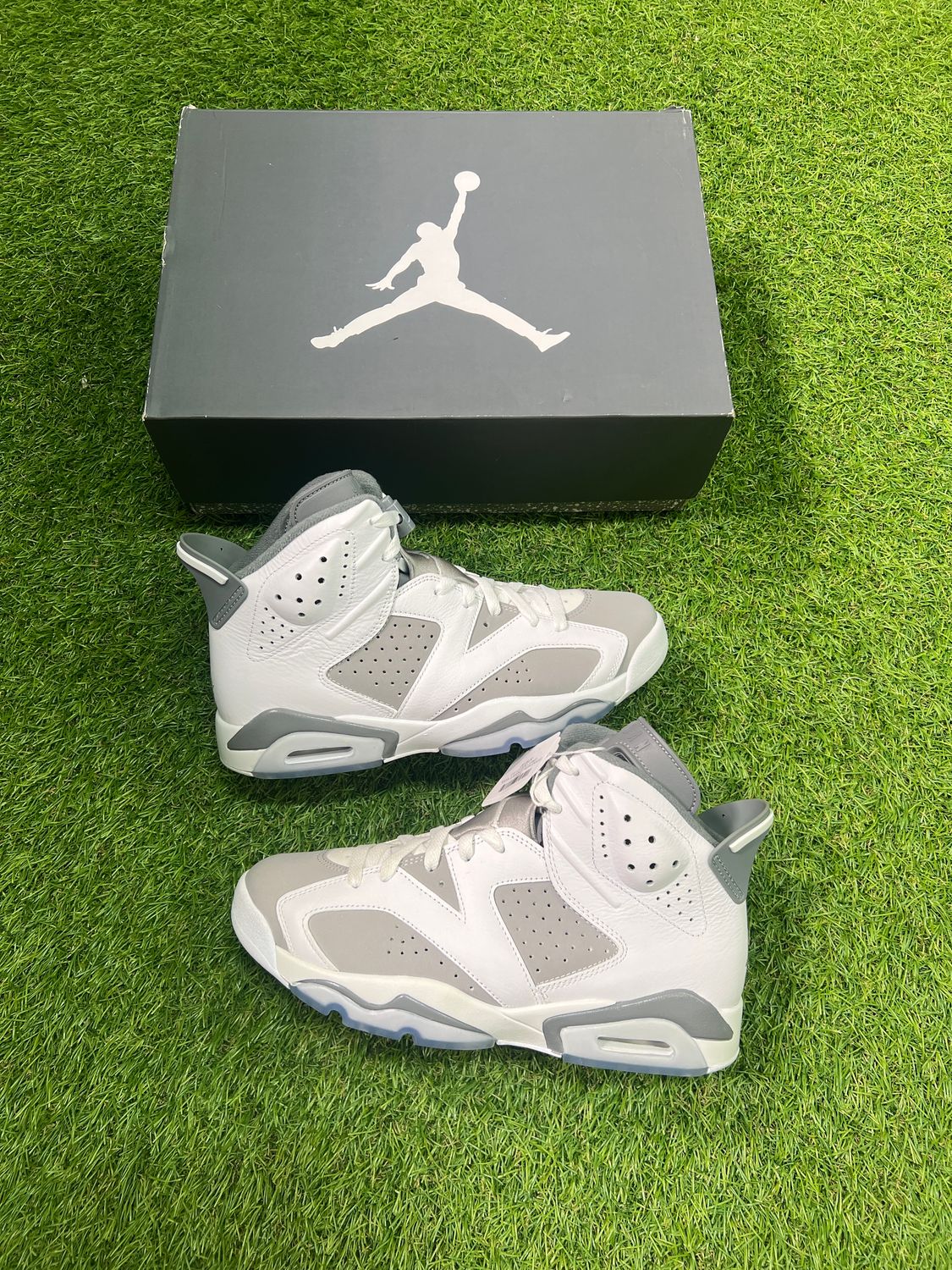 BRAND NEW JORDAN 6 &quot;COOL GREY&quot; SIZE 8.5