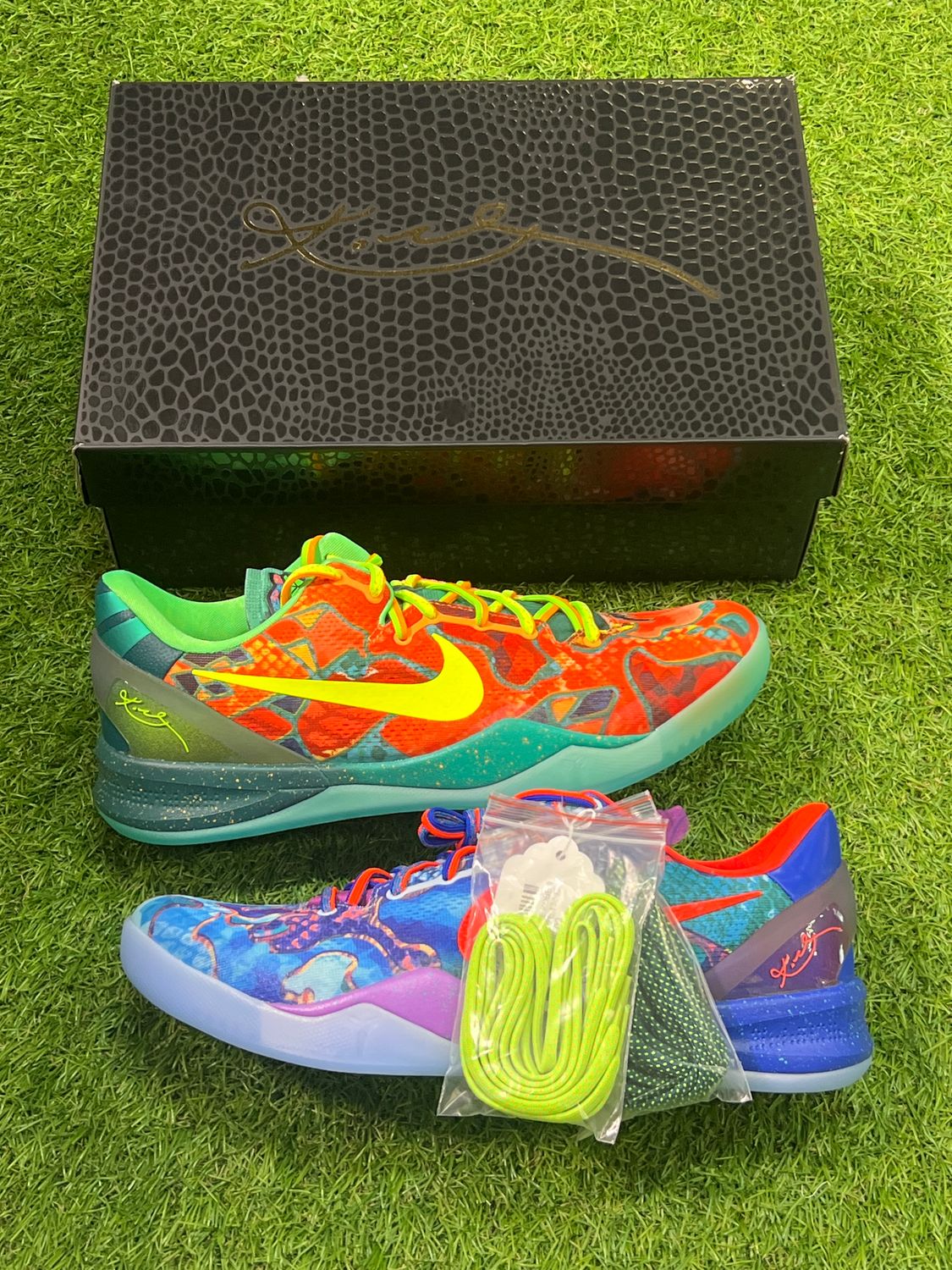 BRAND NEW NIKE KOBE 8 &quot;WHAT THE&quot; SIZE 13