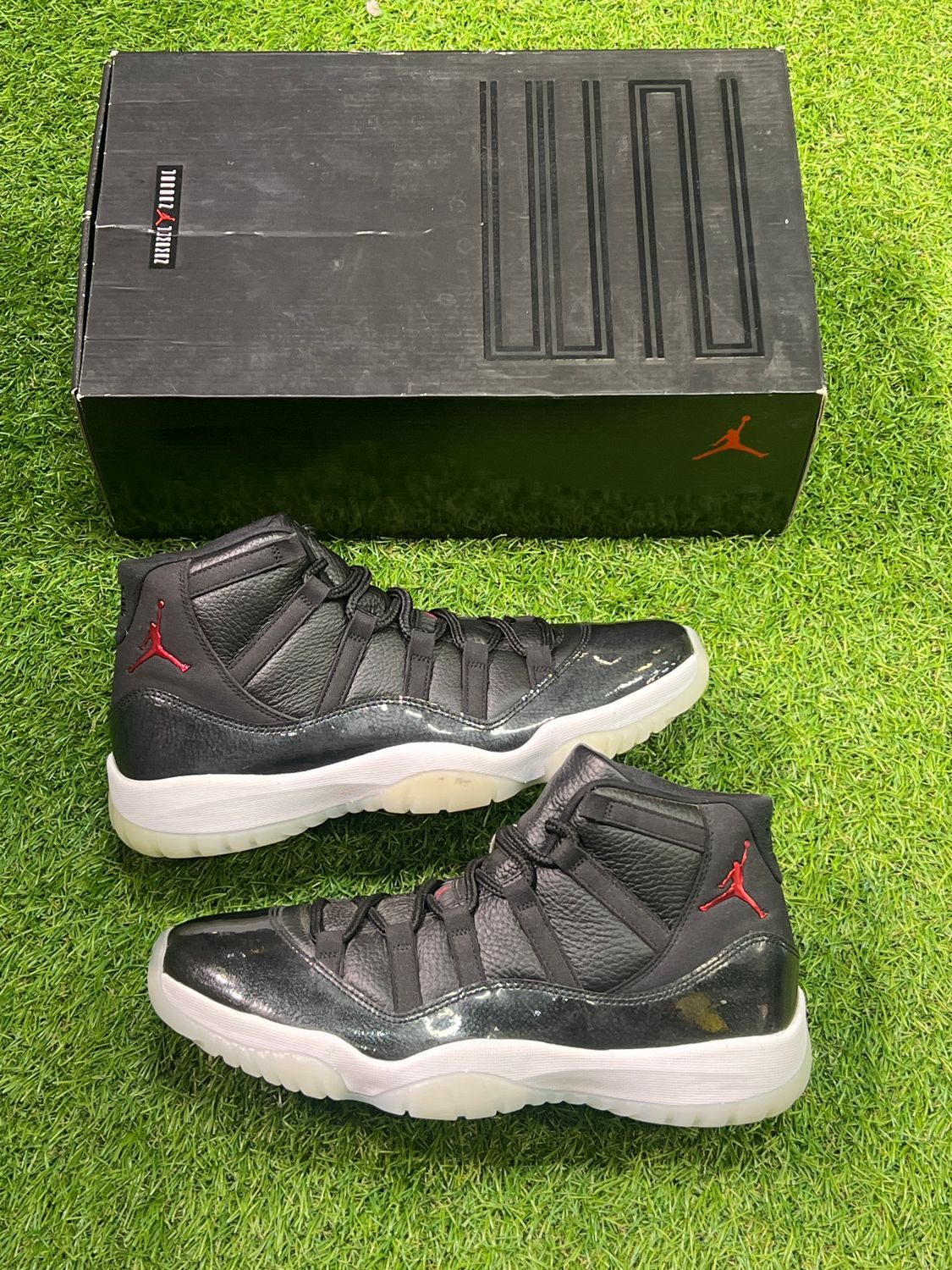 BRAND NEW AIR JORDAN 11 HIGH &quot;72-10&quot; SIZE 11