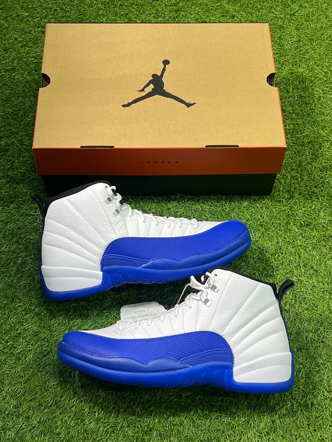 BRAND NEW AIR JORDAN 12 &quot;BLUEBERRY&quot; SIZE 12