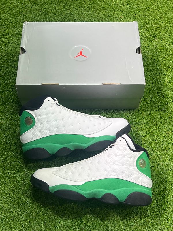BRAND NEW AIR JORDAN 13 "LUCKY GREEN" SIZE 11