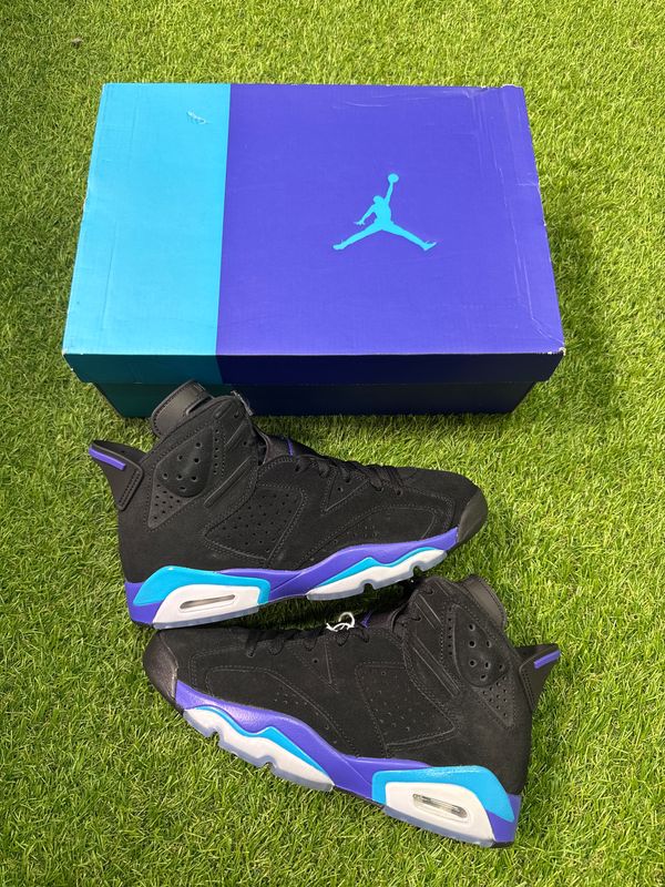 BRAND NEW AIR JORDAN 6 "AQUA" SIZE 8