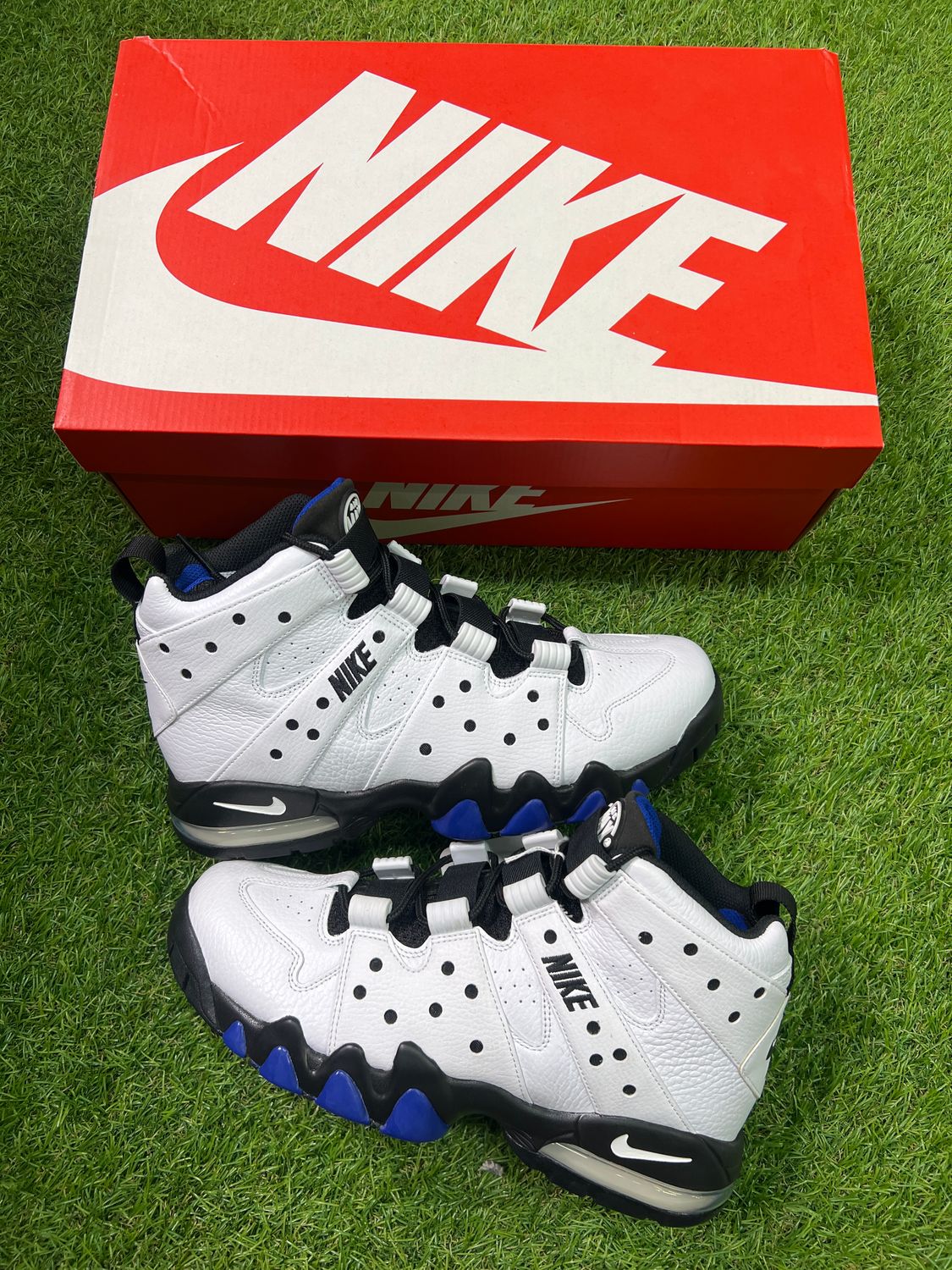 BRAND NEW AIR MAX 2 CB 94 &quot;WHITE OLD ROYAL&quot; SIZE 9.5