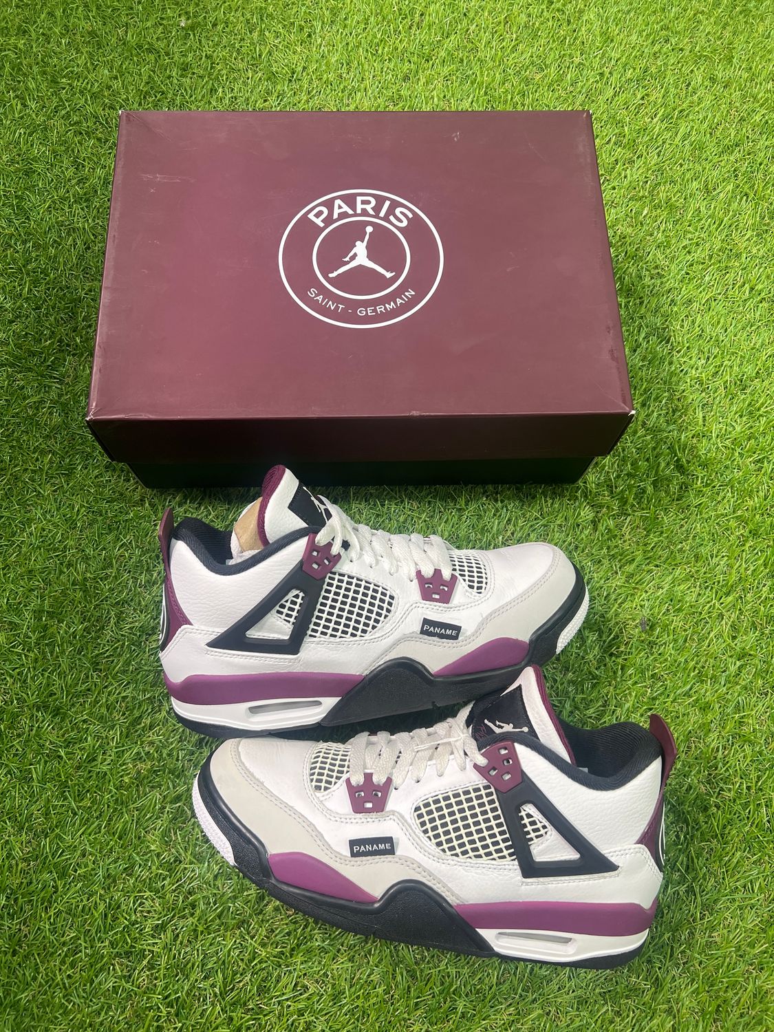 BRAND NEW JORDAN 4 &quot;PSG&quot; SIZE 7Y