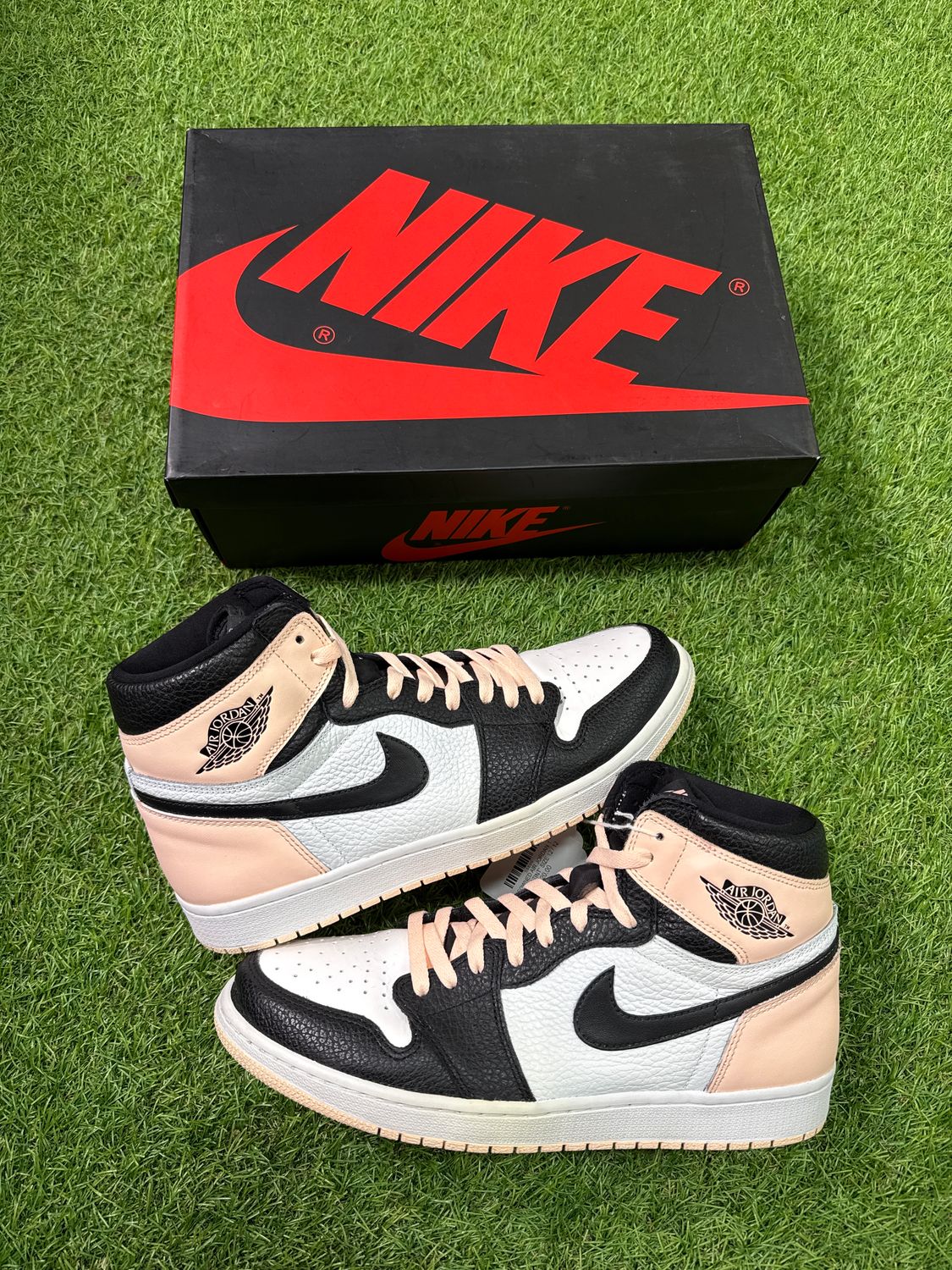 PREOWNED AIR JORDAN 1 &quot; CRIMSON TINT&quot; SIZE 12