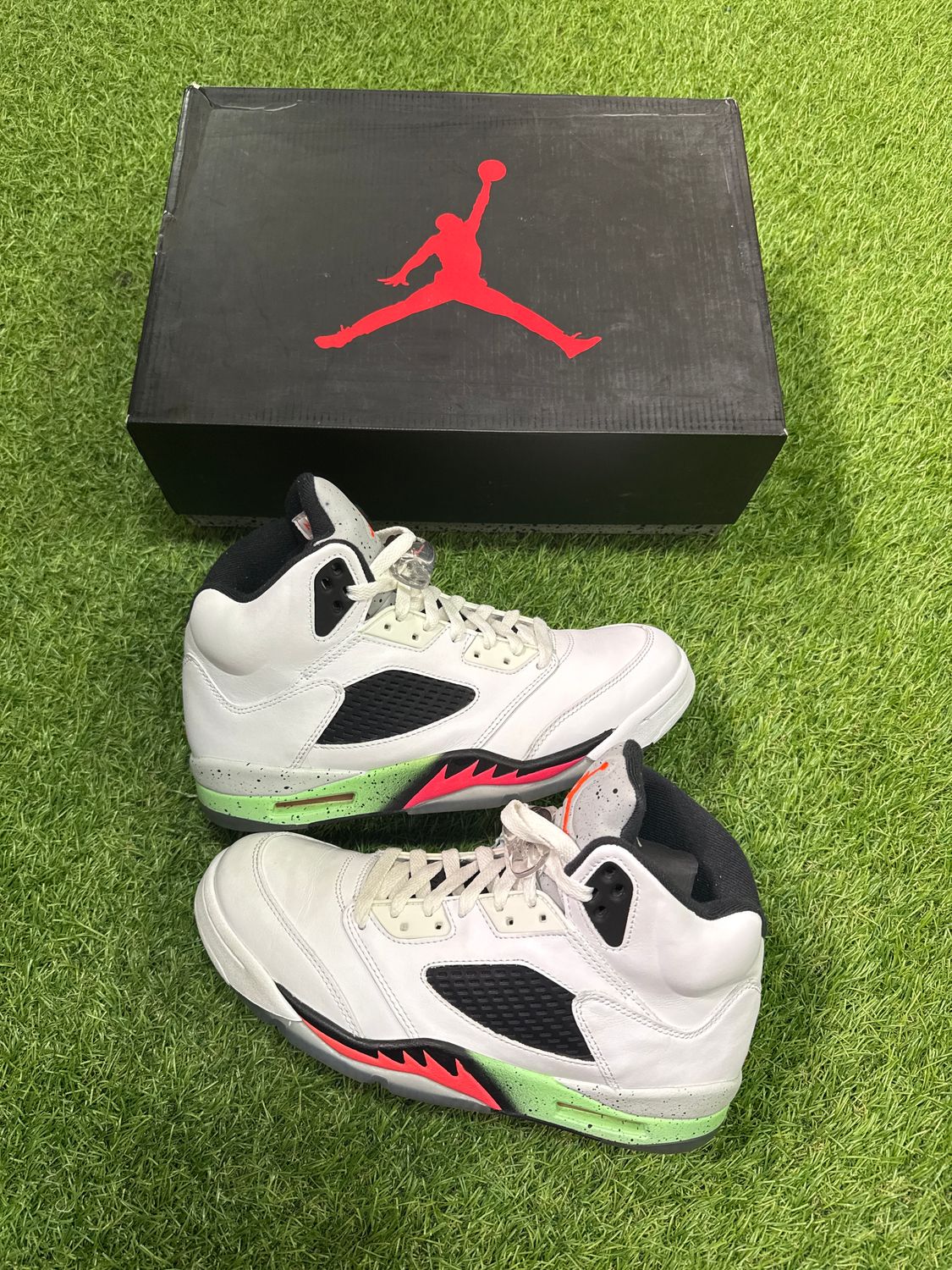 PREOWNED JORDAN 5 &quot;PRO STAR&quot; SIZE 8.5
