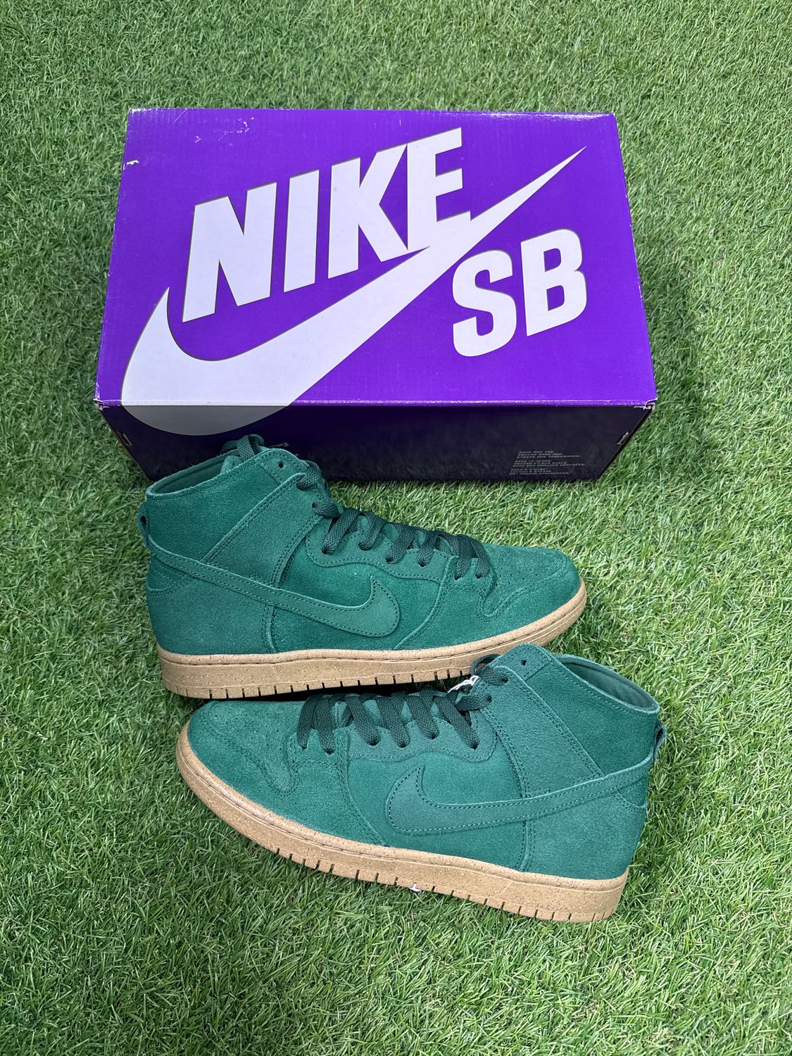 BRAND NEW NIKE DUNK SB HIGH &quot;GEORGE GREEN&quot; SIZE 8.5