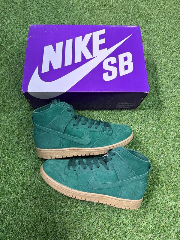 BRAND NEW NIKE DUNK SB HIGH "GEORGE GREEN" SIZE 8.5