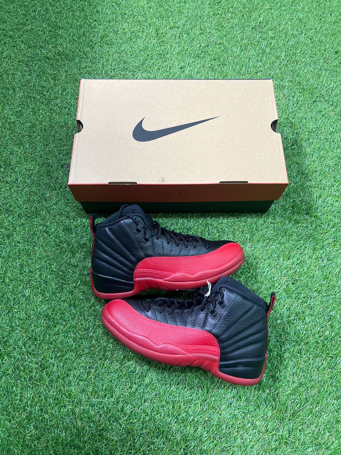 BRAND NEW JORDAN 12 &quot;FLU GAME&quot; SIZE 8
