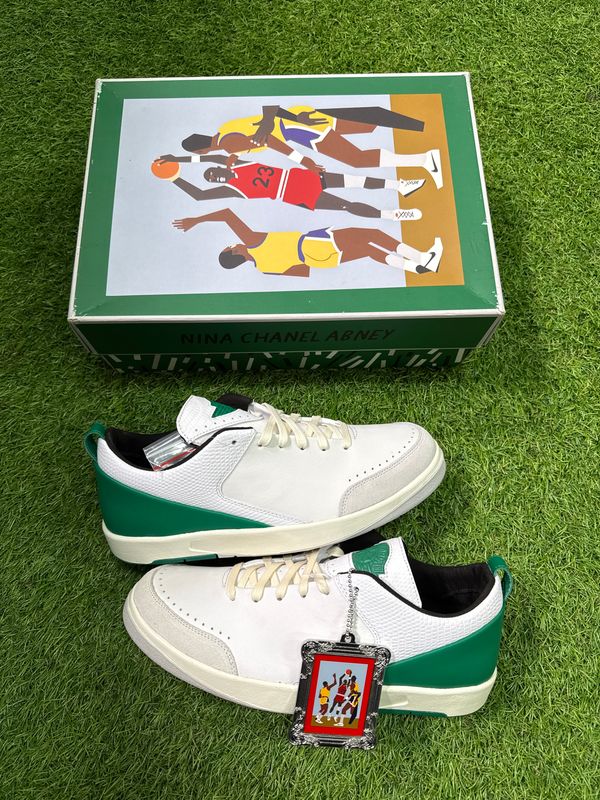 BRAND NEW AIR JORDAN 2 LOW SE "NINA CHANEL ABNEY" SIZE 11W/9.5M