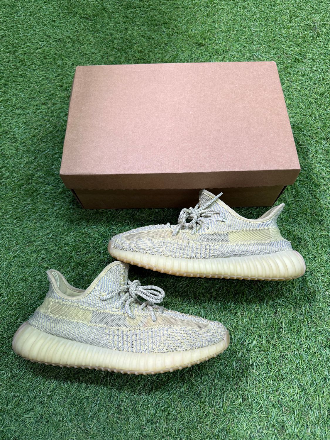 PREOWNED ADIDAS YEEZY 350 &quot;ANTILIA&quot; SIZE 9