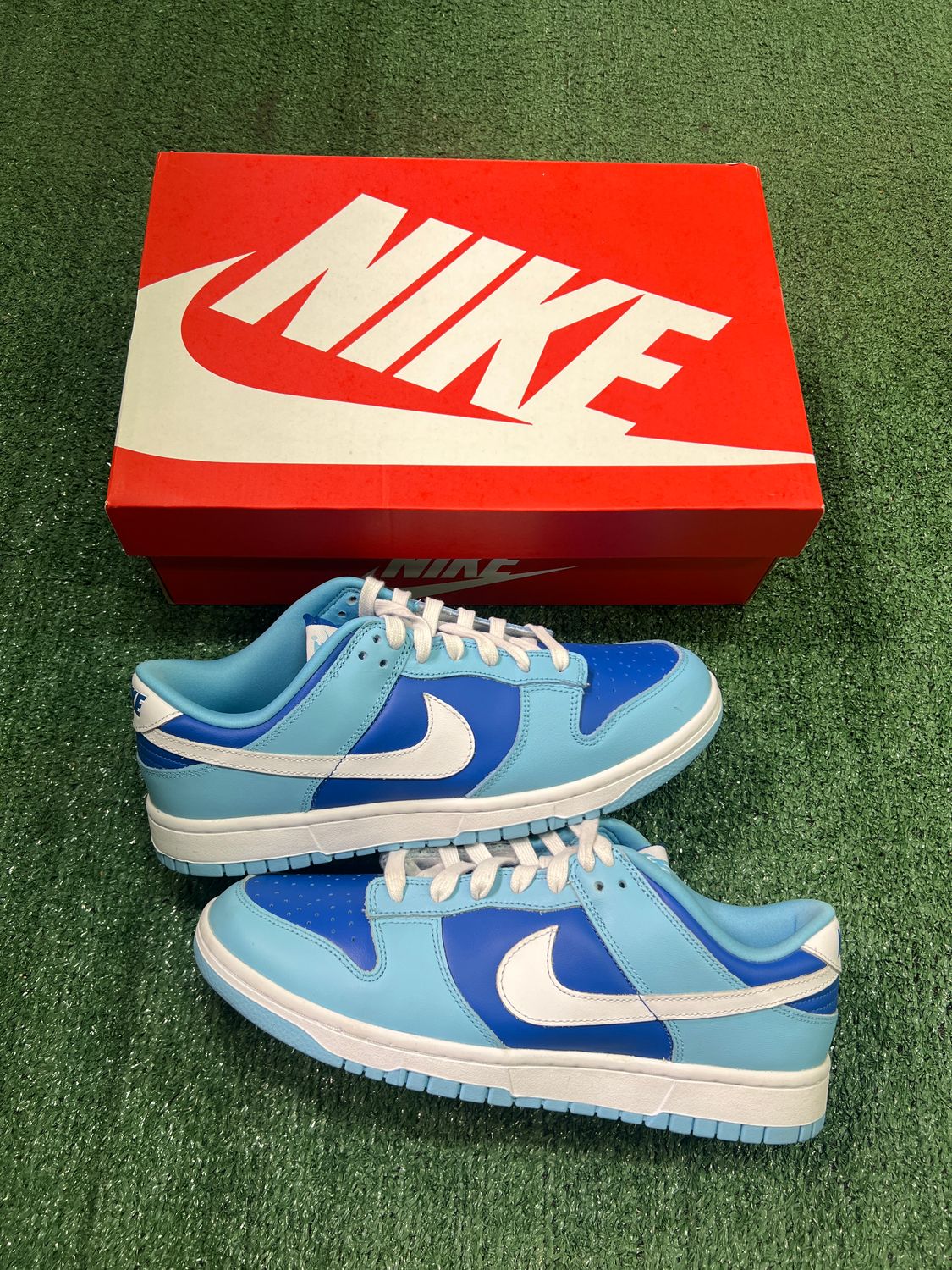 BRAND NEW NIKE DUNK LOW &quot;ARGON&quot; SIZE 9.5
