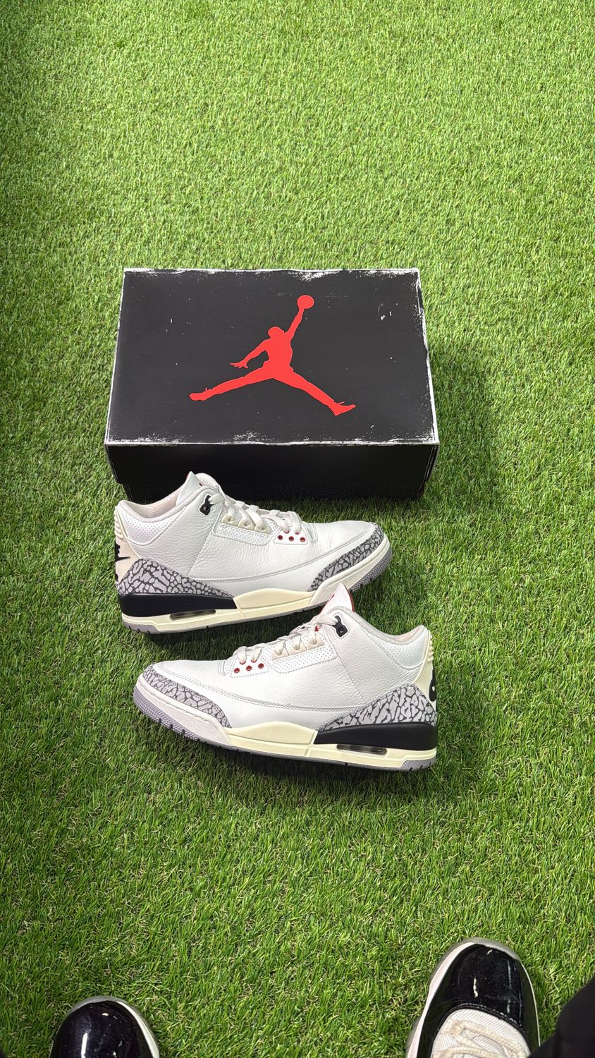 PREOWNED JORDAN 3 &quot;REIMAGINED&quot; SIZE 9