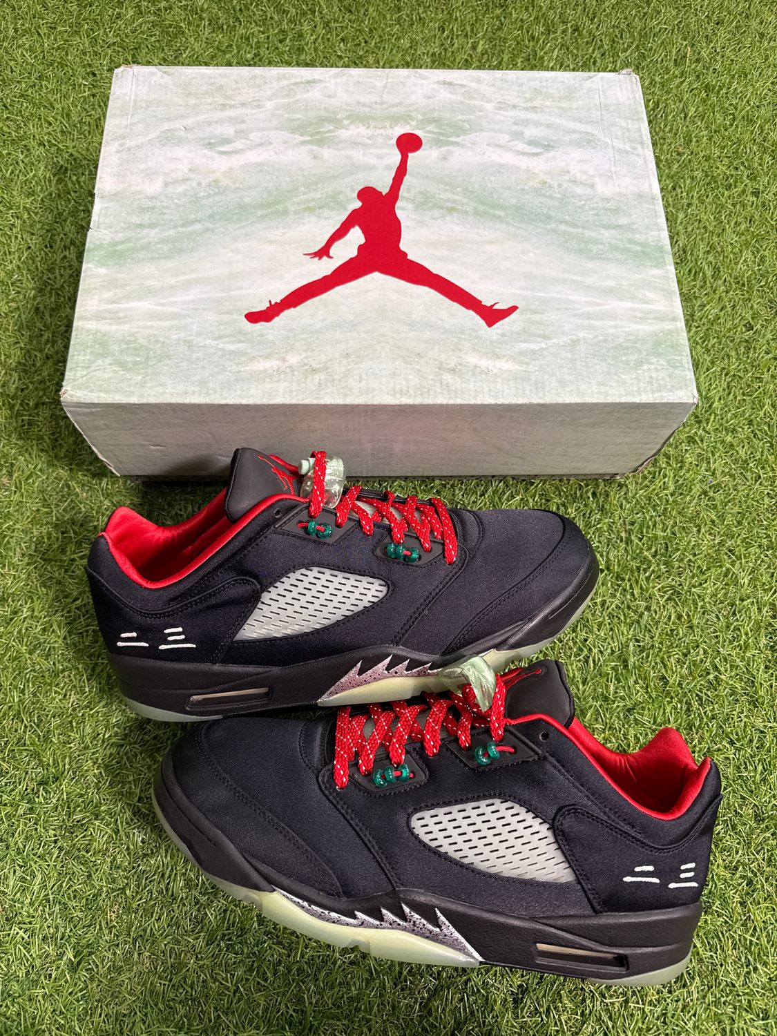 PREOWNED AIR JORDAN 5 LOW &quot;CLOT&quot; SIZE 10.5