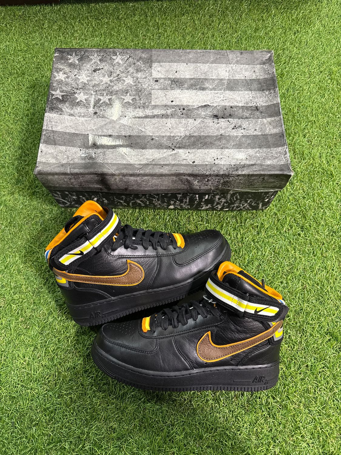 PREOWNED NIEK AIR FORCE 1 "TISCHI BOOT" SIZE 7