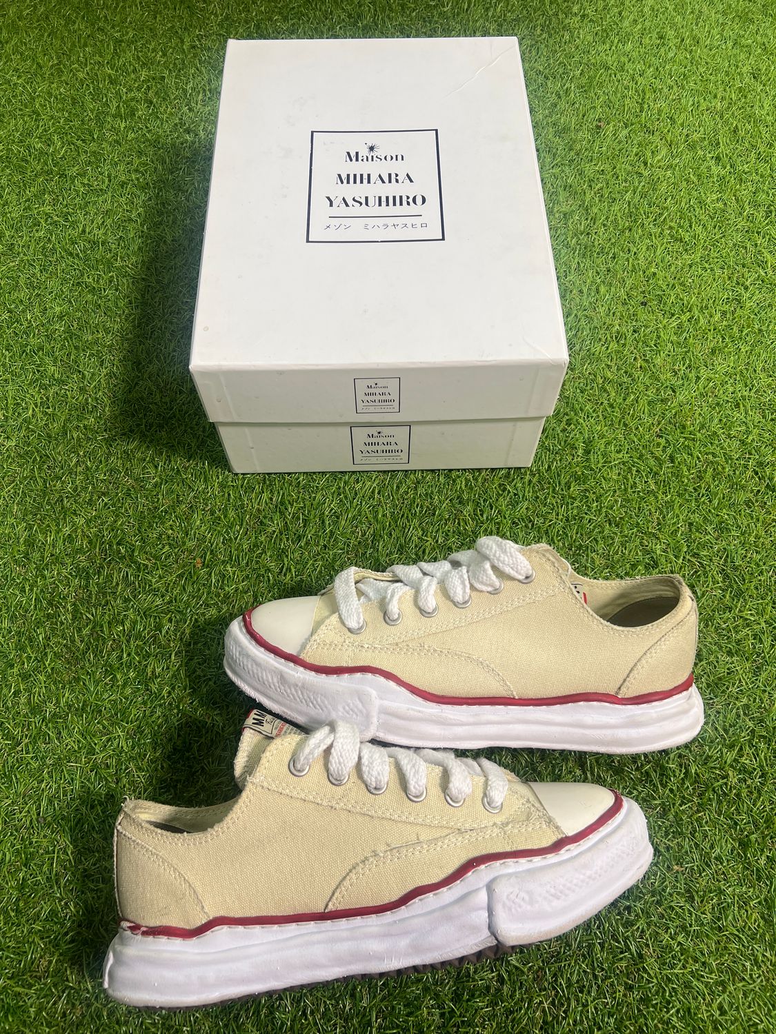 PREOWNED MAISON MIHARA "NATURAL" SIZE 10