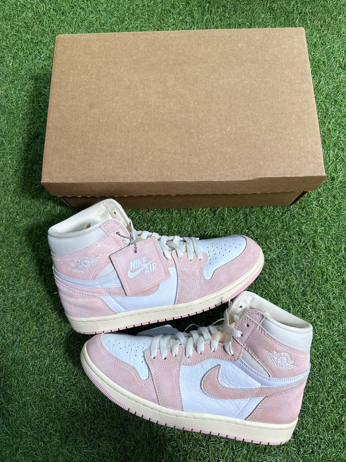 PREOWNED AIR JORDAN 1 "WASHED PINK" SIZE 8.5