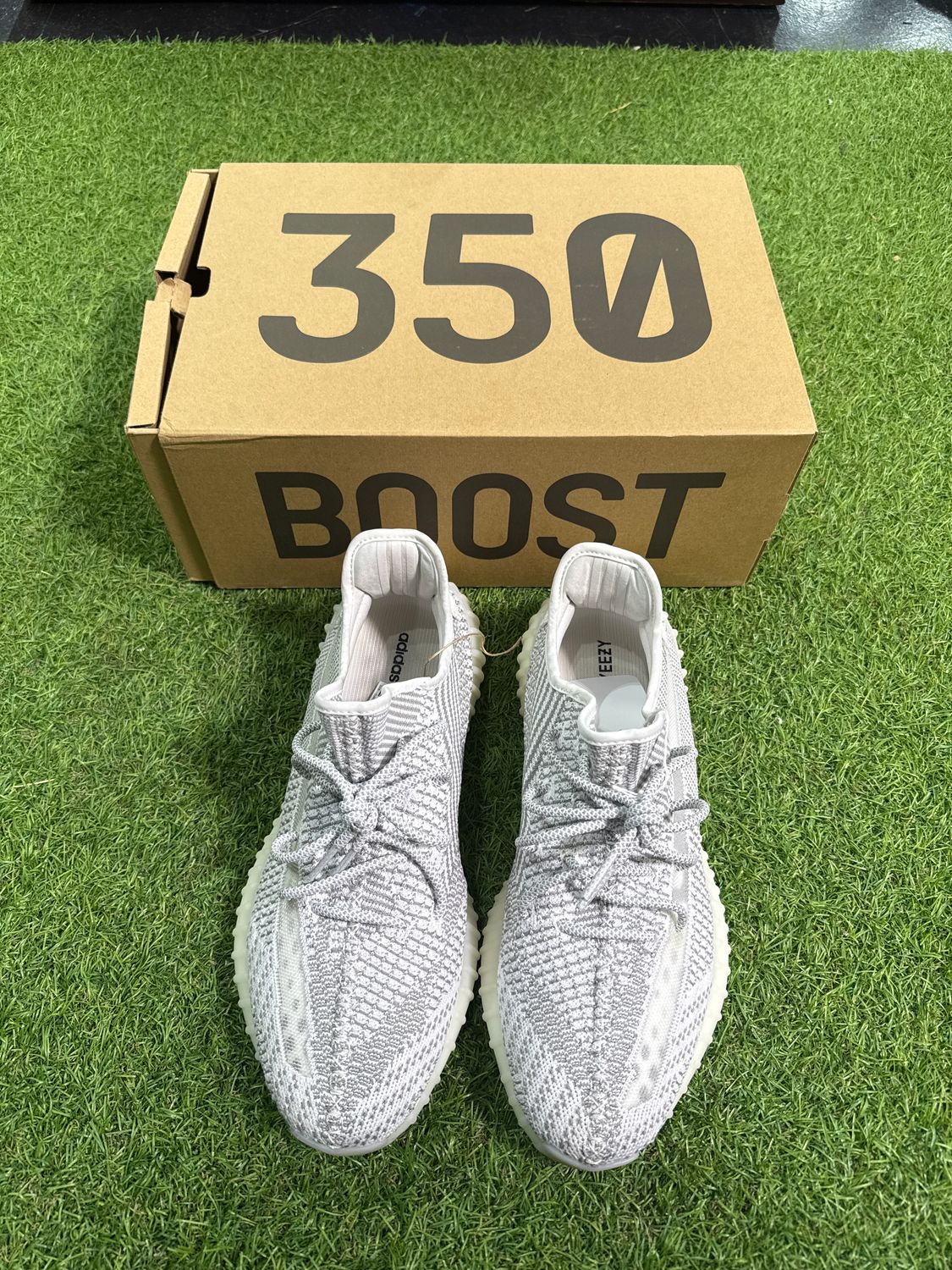 PREOWNED YEEZY 350 "STATIC" SIZE 12
