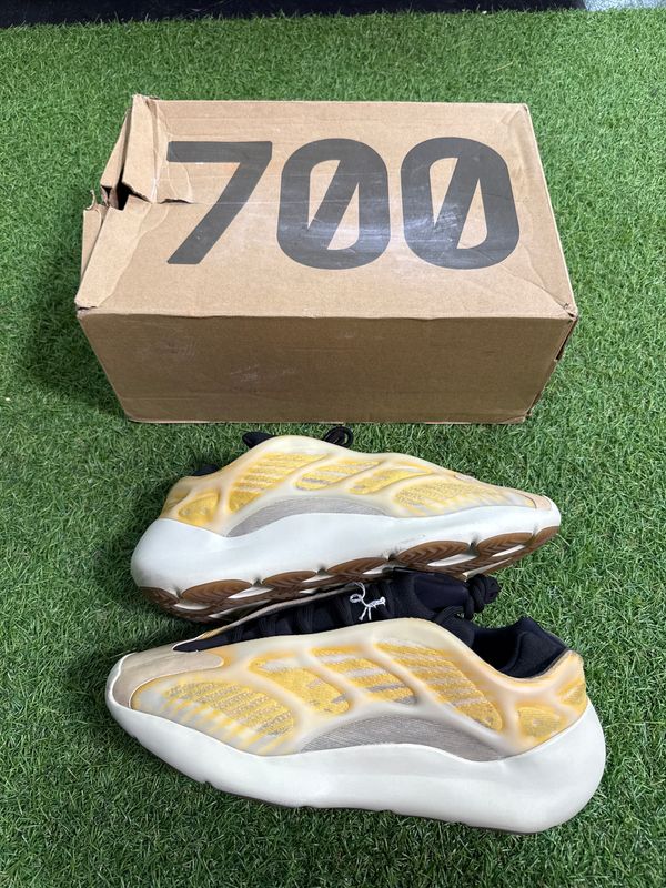 PREOWNED YEEZY 700 VS " SAFFLOWER " SIZE 12