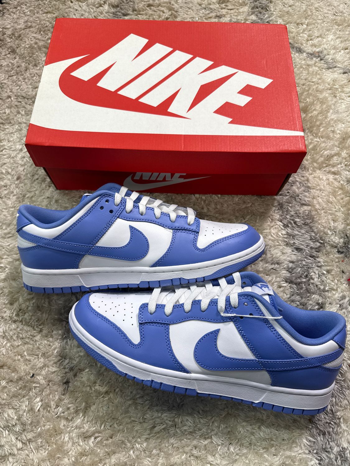 BRAND NEW NIKE DUNK LOW &quot;POLAR BLUE&quot; SIZE 11.5