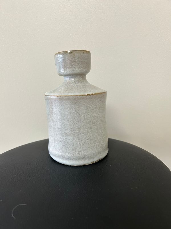 Gray Sake Vase