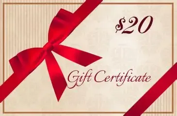 Gift Certificate $20